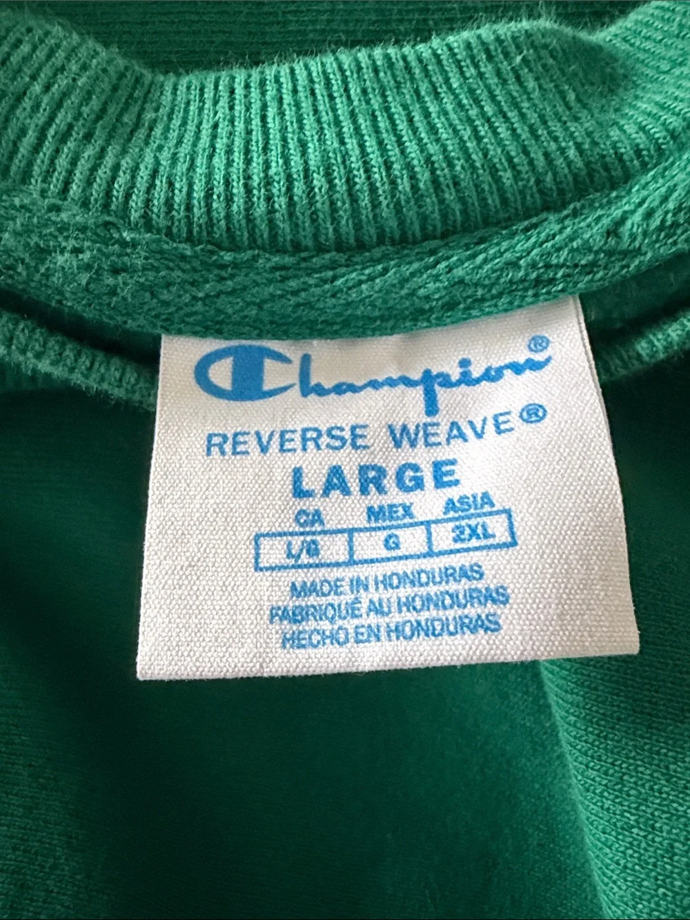 Champion Men's Crewneck Sweatshirt - Emerald Green